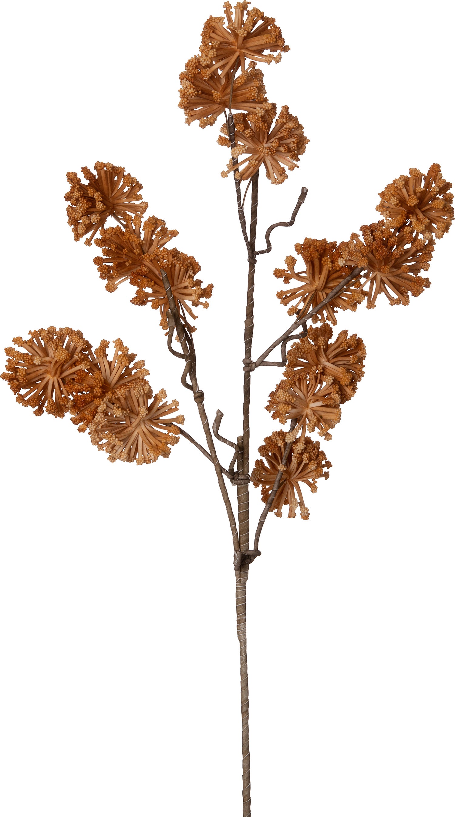 Intratuin kunstbloem bloemtrosjes oranje 100 cm