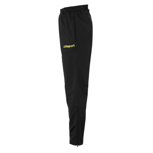 Calça Score Classic Preta/Amarelo Fluorescente Uhlsport