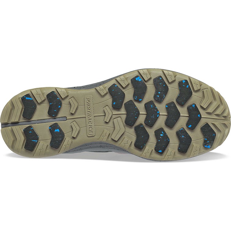 Saucony Peregrine Ice+ 3 Herr Gravel/Blk