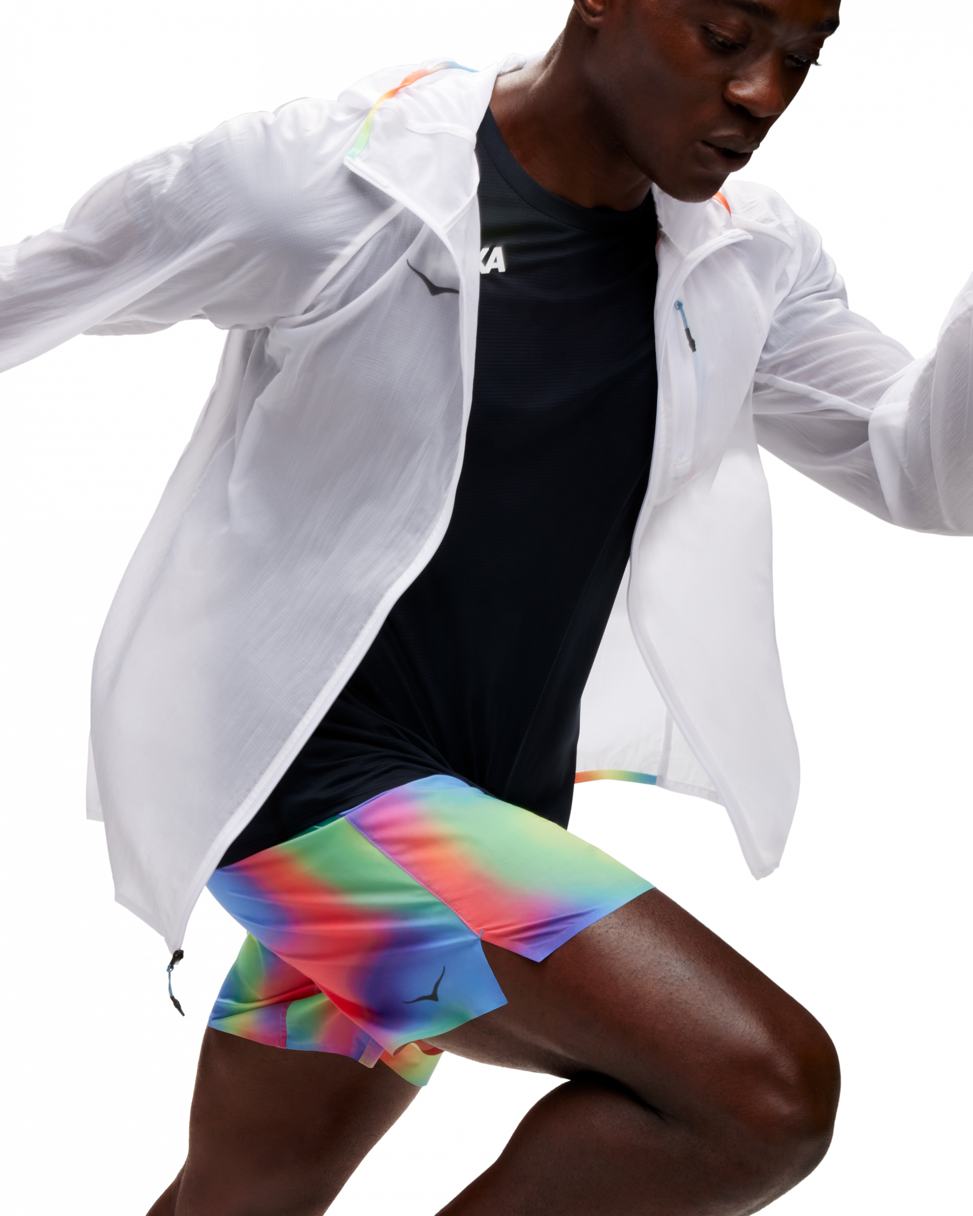 Skyflow Jacket Herre White/Multi