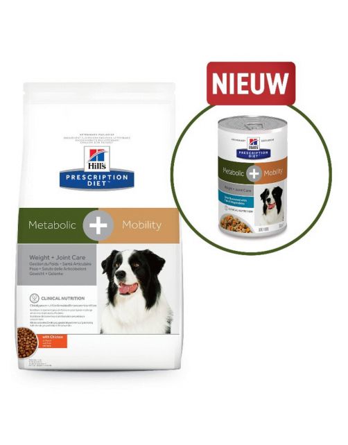 Hill's Prescription Diet Metabolic + Mobility - Weight + Joint Care Zak Kip - Hondenvoer