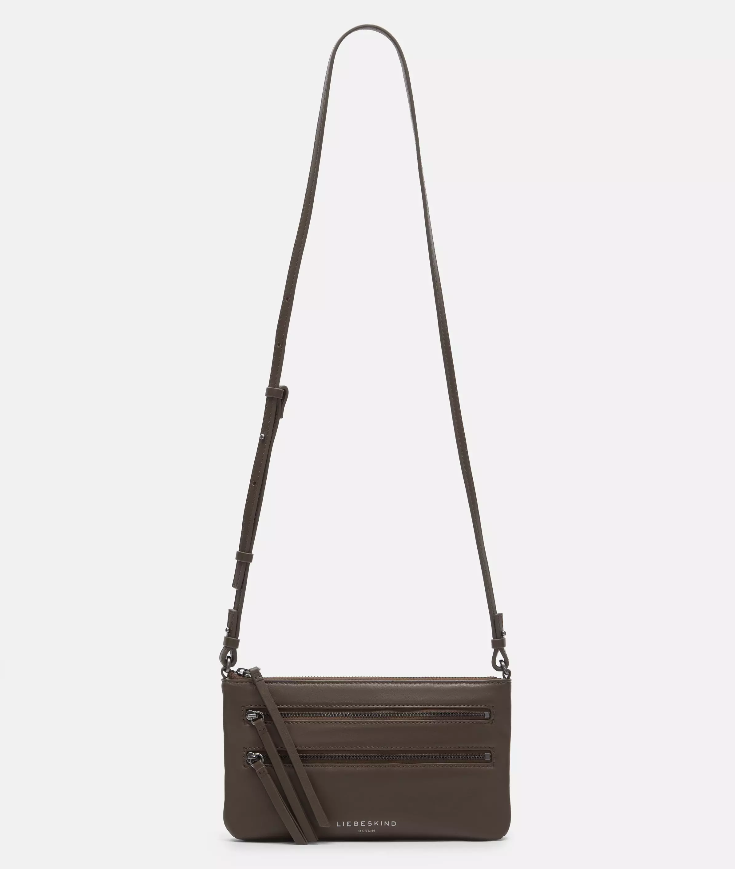 Crossbody Handy shoulder bag made from soft sheepskin