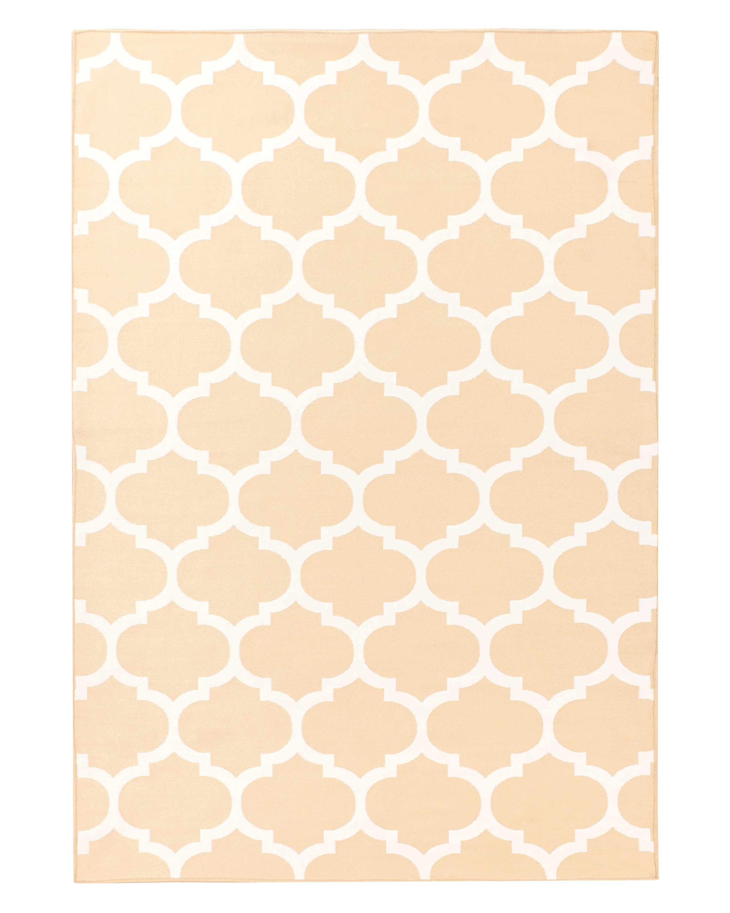 Tuintapijt AKSU Beige 140 x 200 cm dubbelzijdig