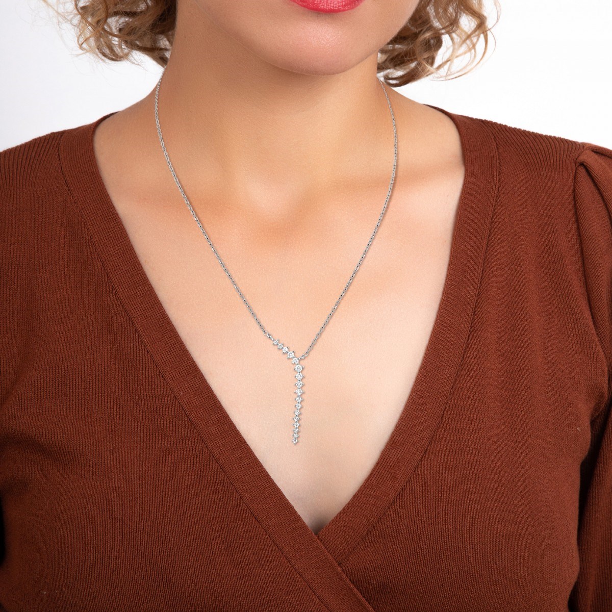 Collier SC Crystal orné de Zirconium