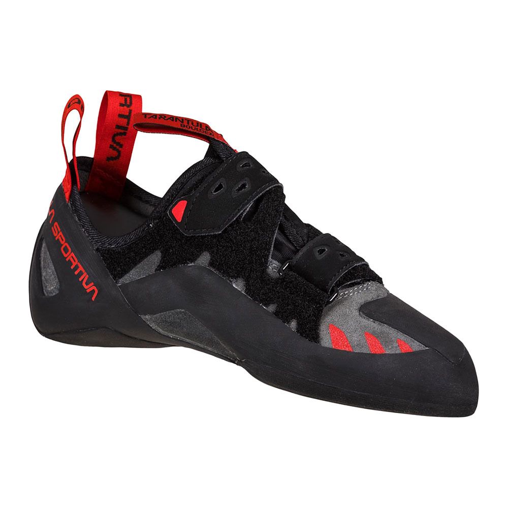 La Sportiva TARANTULA BOULDER - Chaussons d'escalade Homme metal/sunset