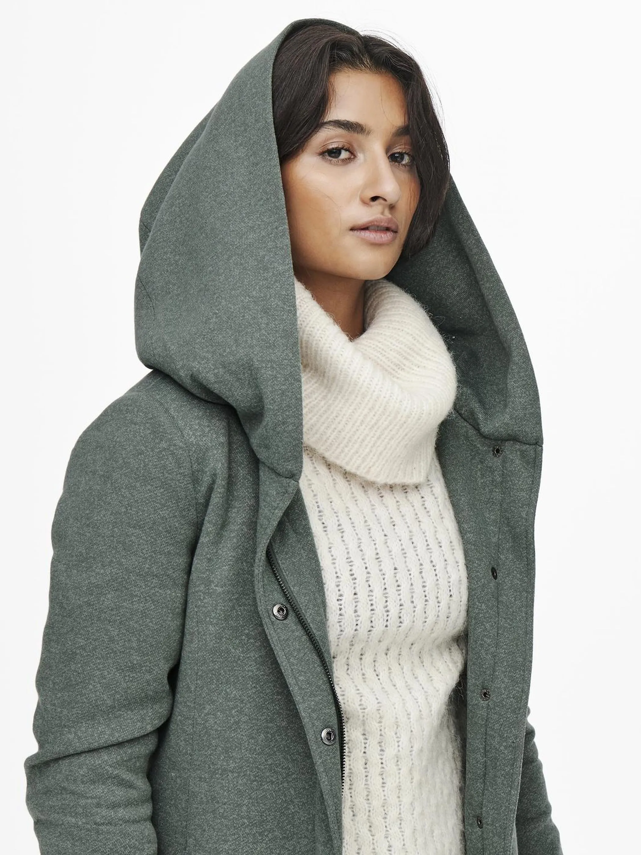 Only ONLSEDONA LIGHT COAT Kapuzenjacke