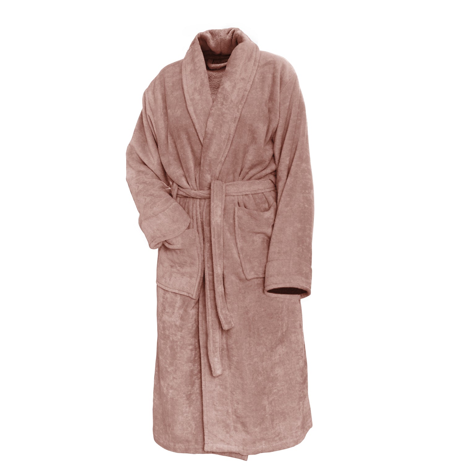 LINNICK Pure Badjas Velours rose S