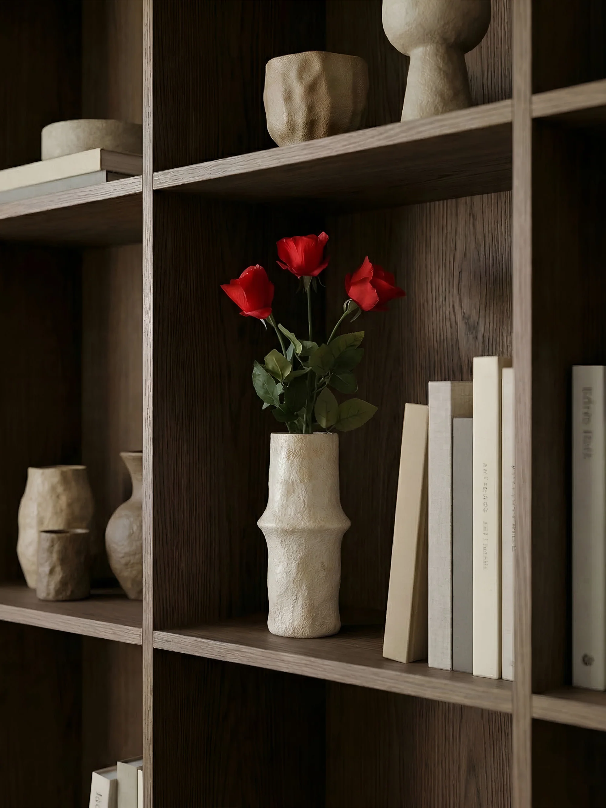 Kunstbloem Premium Longstem Rose