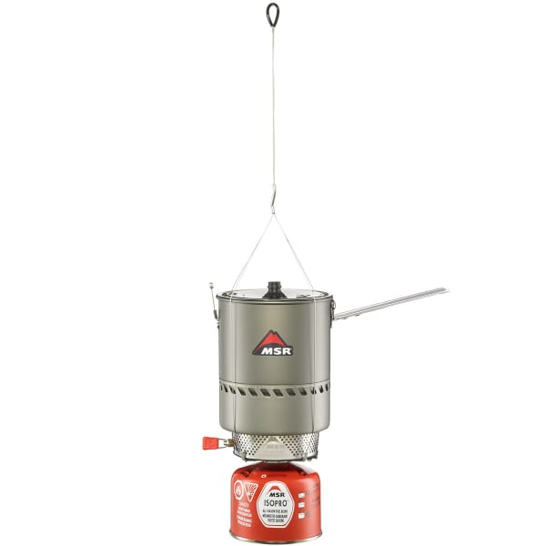 Accessoire réchaud MSR REACTOR HANGING KIT STAINLESS STEEL/BLACK