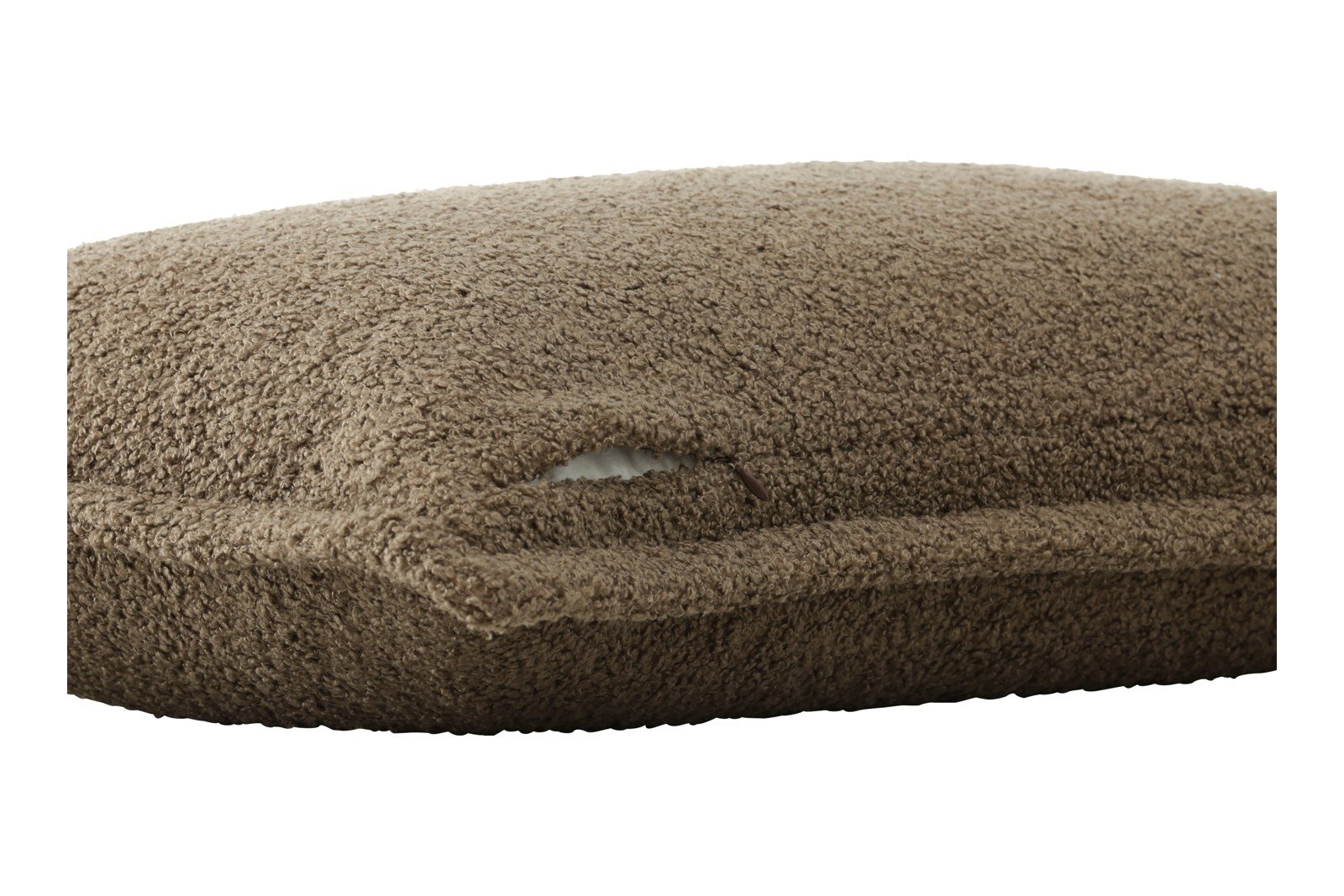 Tuva putetrekk 40x60cm, brun teddystoff