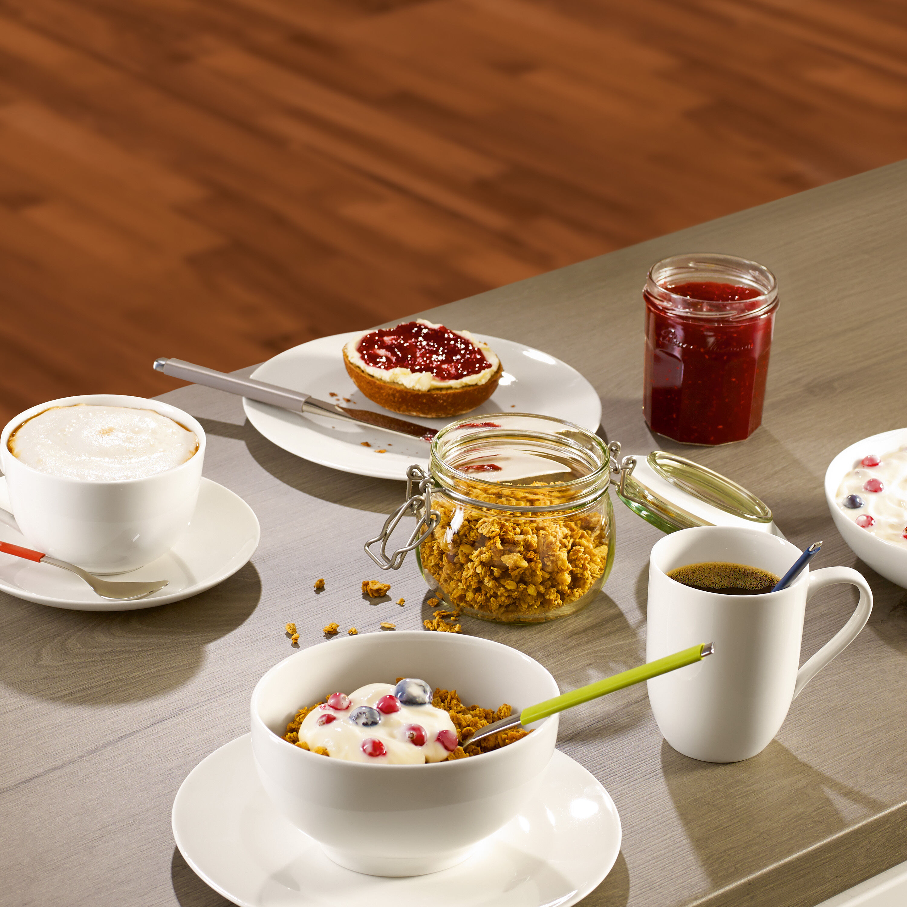 For Me Appetizer and dessert plate White, 8.5'', Premium Porcelain