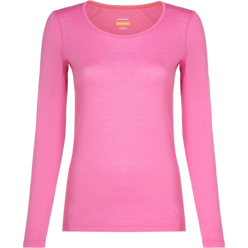 Icebreaker Damen 200 Oasis Scoop Longsleeve