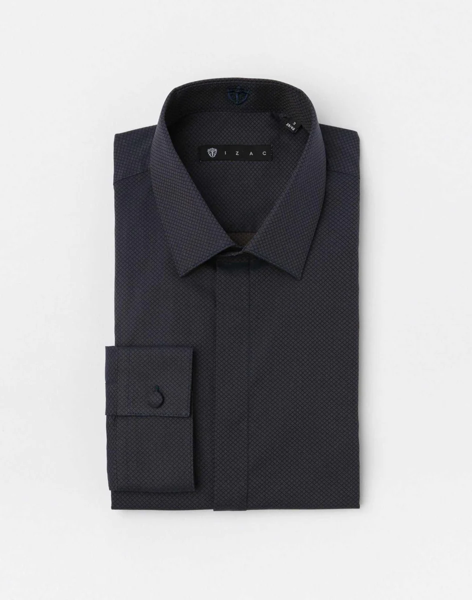 Chemise ville marron