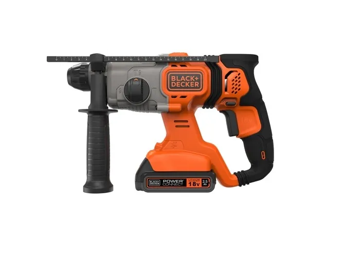 BLACK   DECKER cordless combination hammer BCD900E2K, 18Volt, rotary hammer
