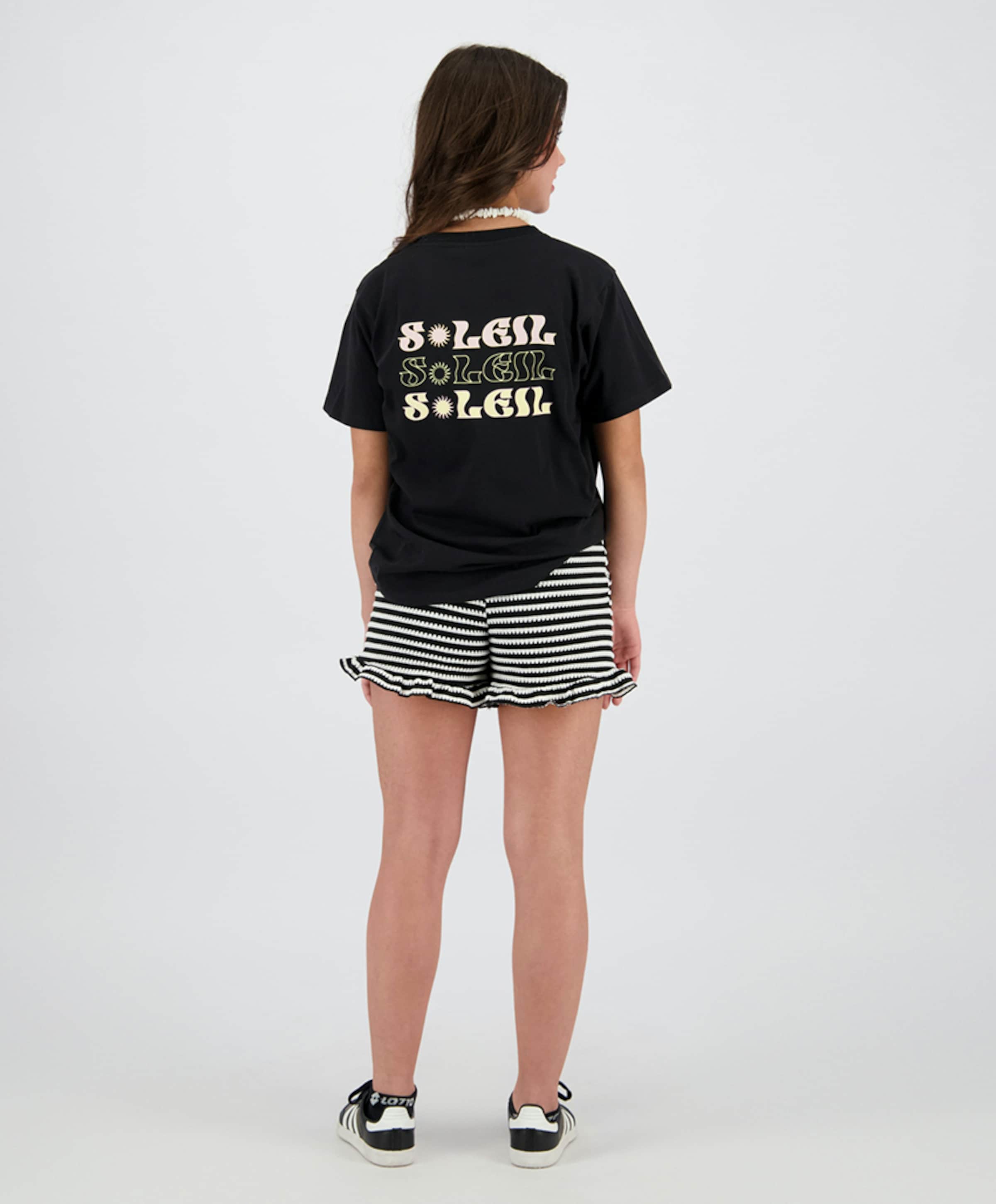 Raizzed Peggy meisjes korte broek zwart
