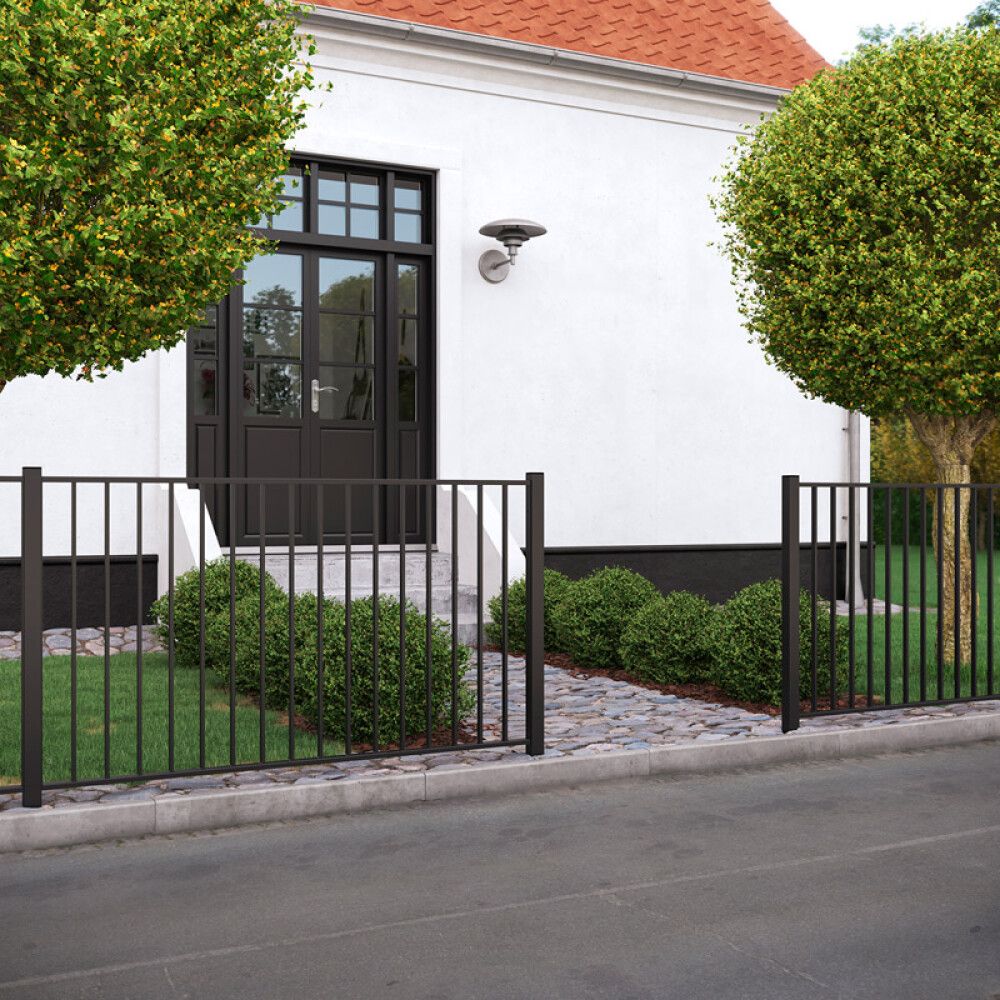 GJERDE PLUS BASIC STÅL 150X80CM SVART
