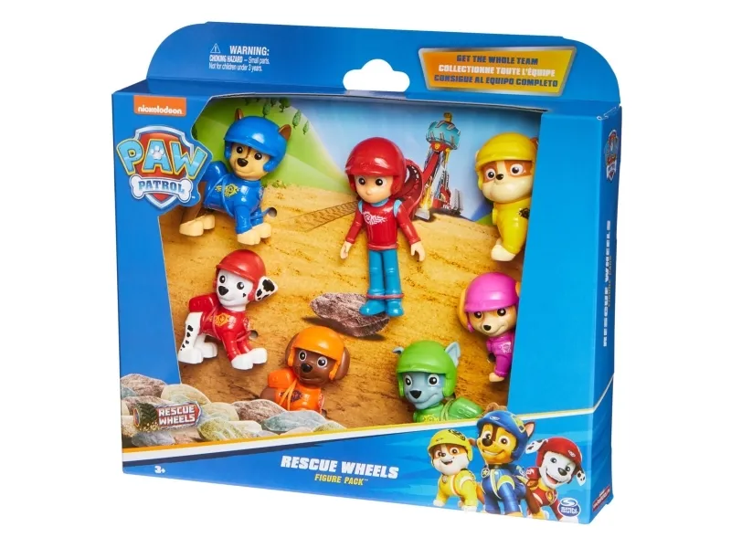 Paw Patrol Rescue Wheels Giftpack 7 Pack