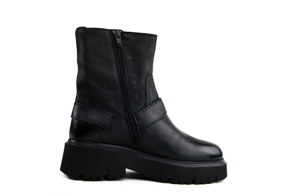 Via Vai Bikerboot Ziva Jagger Garda Nero
