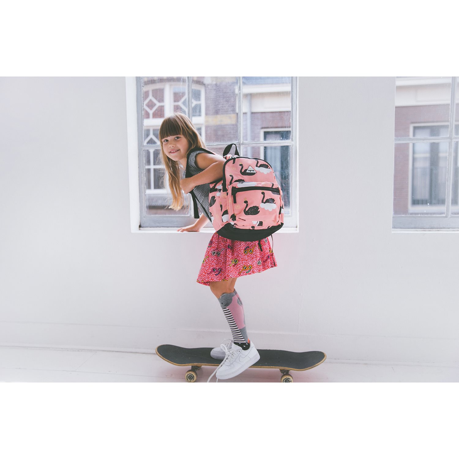 Little Legends Swan Backpack L roze