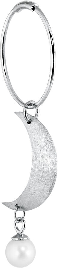 Jane Kønig Half Moon Creole with Pearl S�lv
