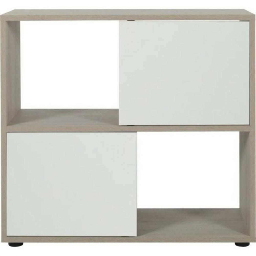 Meuble pour aquarium iseo trend 100 cm - blanc - - a poser au sol - mélaminé - bois