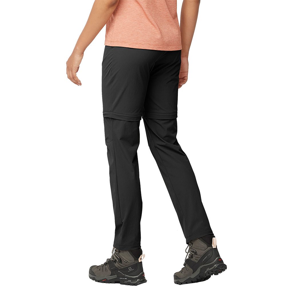 Salomon Wayfarer Zip-Off Hose Damen schwarz