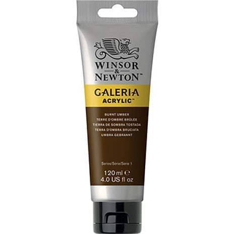 Galeria akrylmaling 120 ml - Burnt Umber