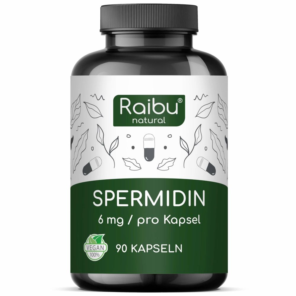 RAIBU Spermidin Kapseln hochdosiert