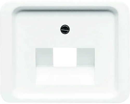 Busch-Jaeger 1803-24G Centrale afdekplaat, enkel, voor UAE/ISDN Alpha Nea, studiowit