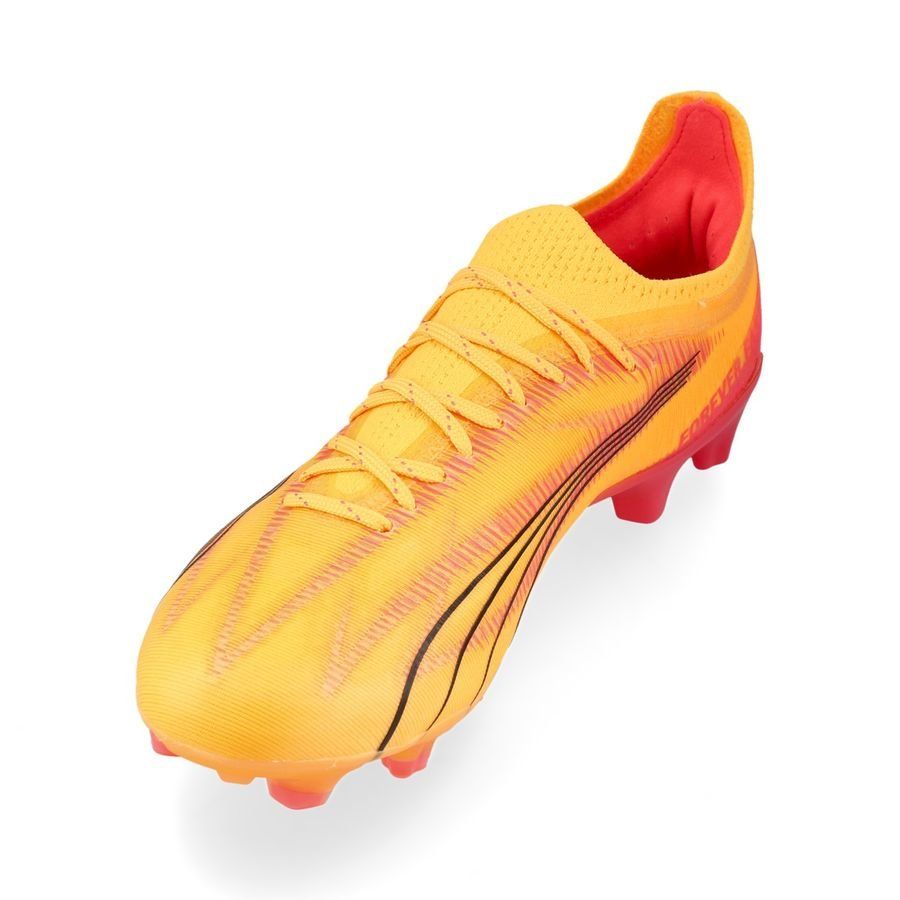 PUMA Ultra Ultimate FG/AG Forever Faster - Sun Stream/Noir/Crépuscule Femme