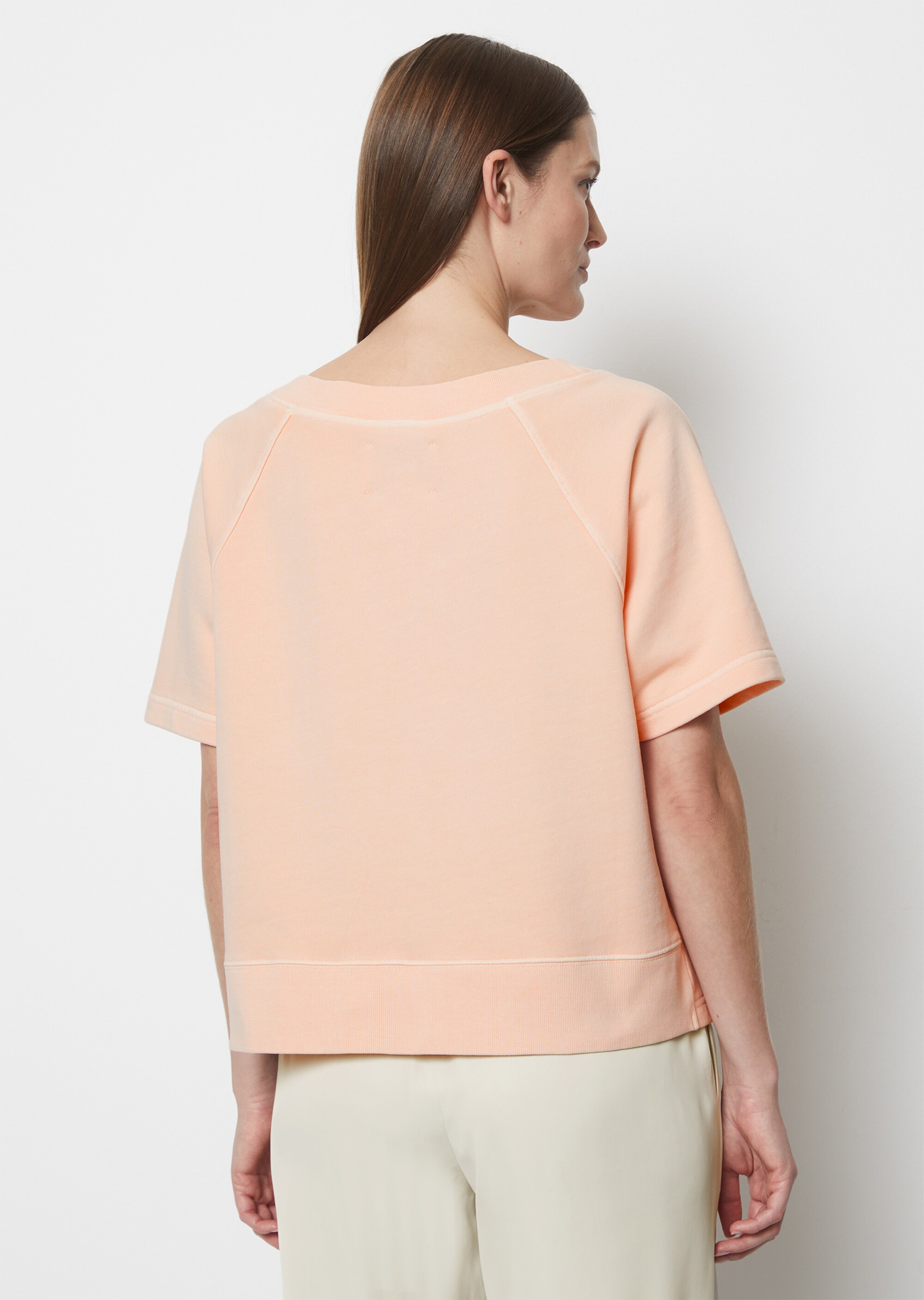 Kurzarm-Sweatshirt aus Organic Cotton