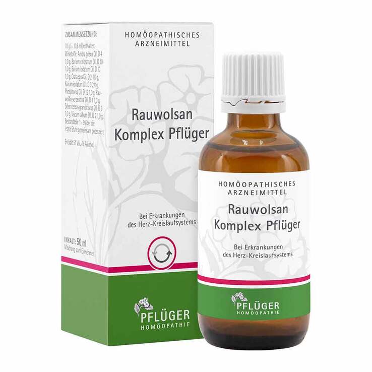 Rauwolsan Komplex Pflüger Tropfen, 50 ml