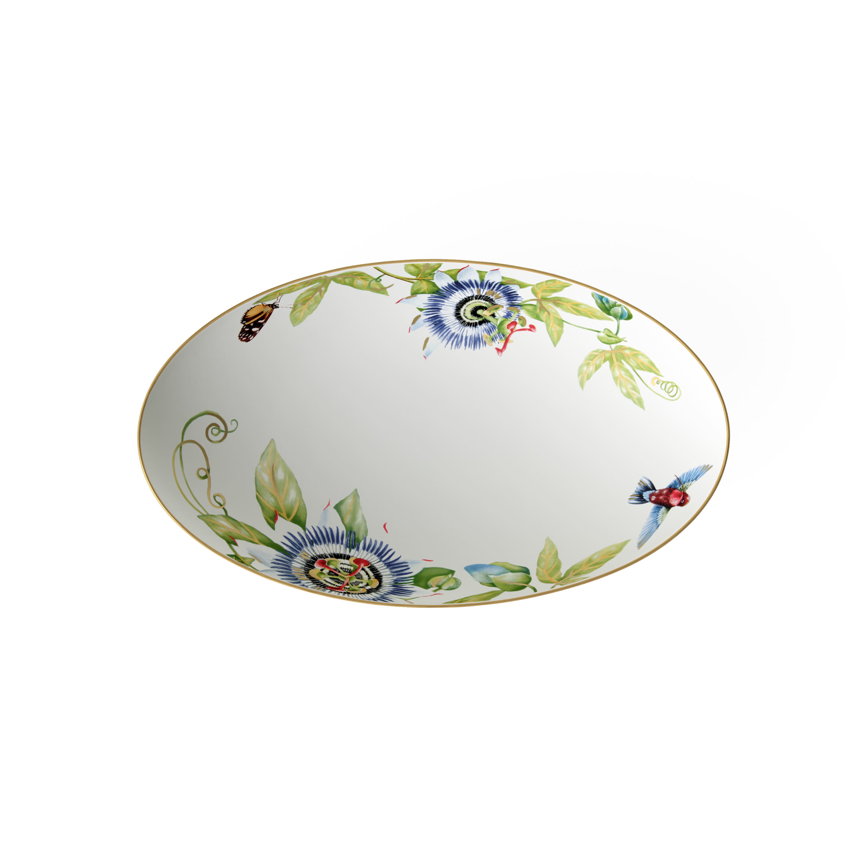 Amazonia Salad serving bowl Multi-colored, 67.7 oz, Premium Bone Porcelain