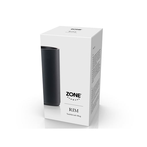 Zone Rim Tandbørstekrus, Black