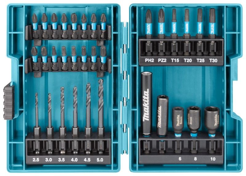 Makita B-66896 Boor-/slagschroefbitset 33-delig