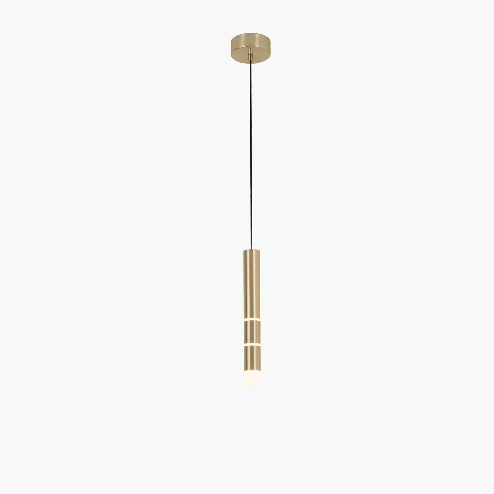 Paul Neuhaus LED Pendelleuchte PURE-VEGA 5 cm mattmessing