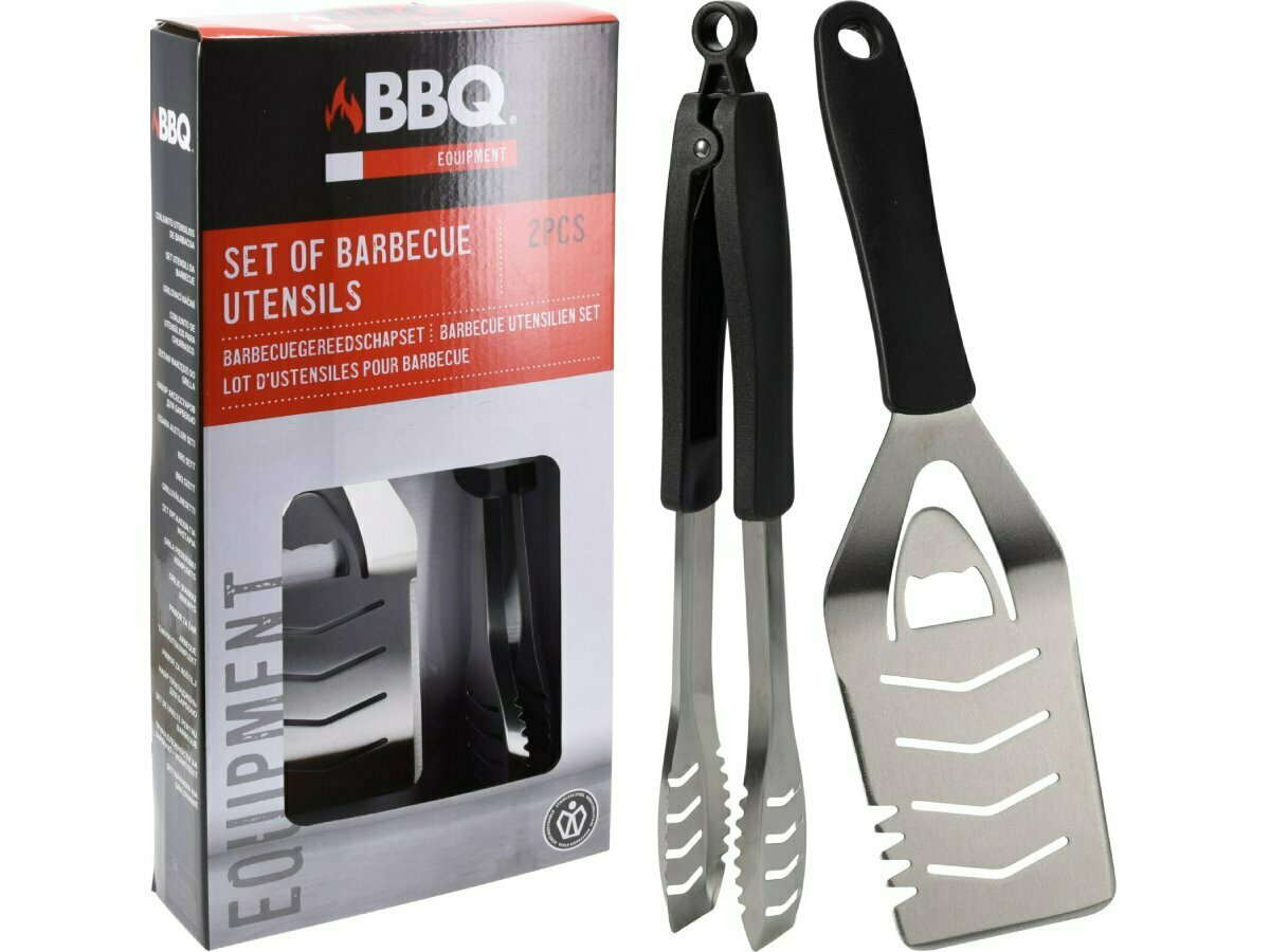 BBQ 2-delige gereedschapsset