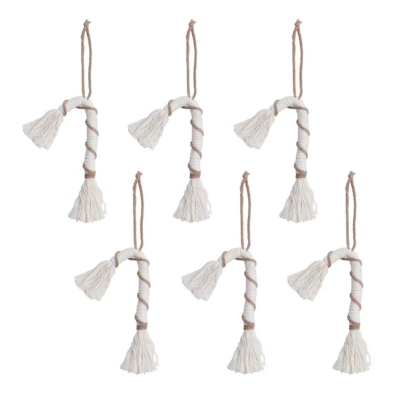 HANG ON Baumanhänger Candy Cane 6er-Set