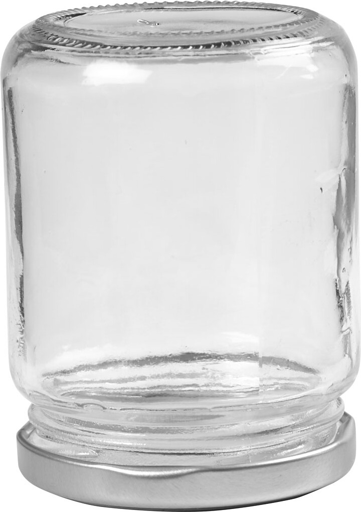 Sylteglas Med Skruelåg - 240 ML - 9,1X6,8 CM - 12 Stk