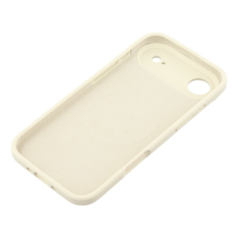 iPhone Air MagSafe Silikon Case Hülle - Hellgelb