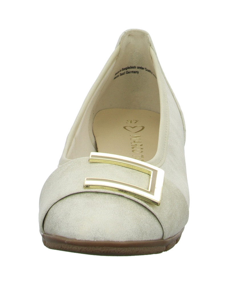 Marco Tozzi - Ballerina - Metallic