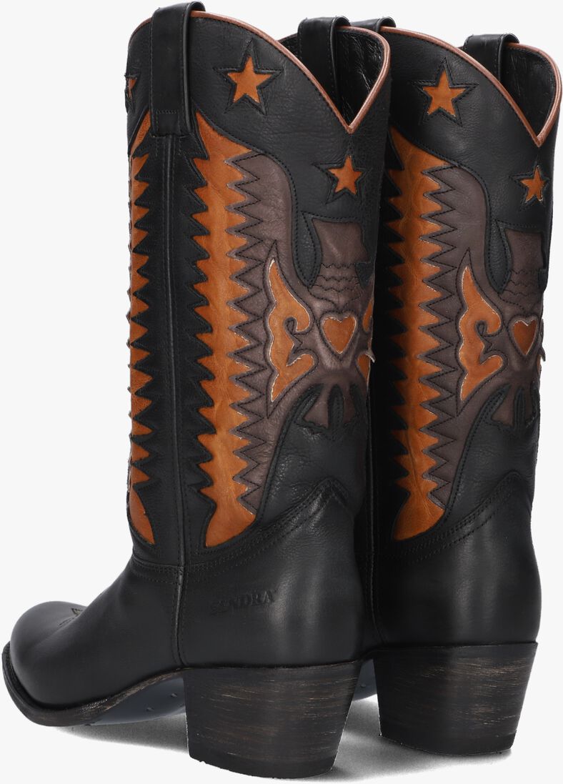 SENDRA zwarte sendra cowboylaarzen 14144