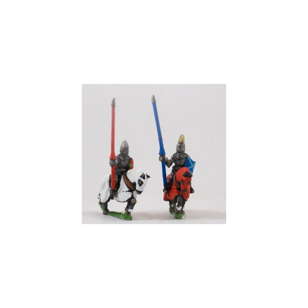 Polish 1350-1480: Mounted Knights, 1380-1440AD in Jupon & Helmetson Barded Horse