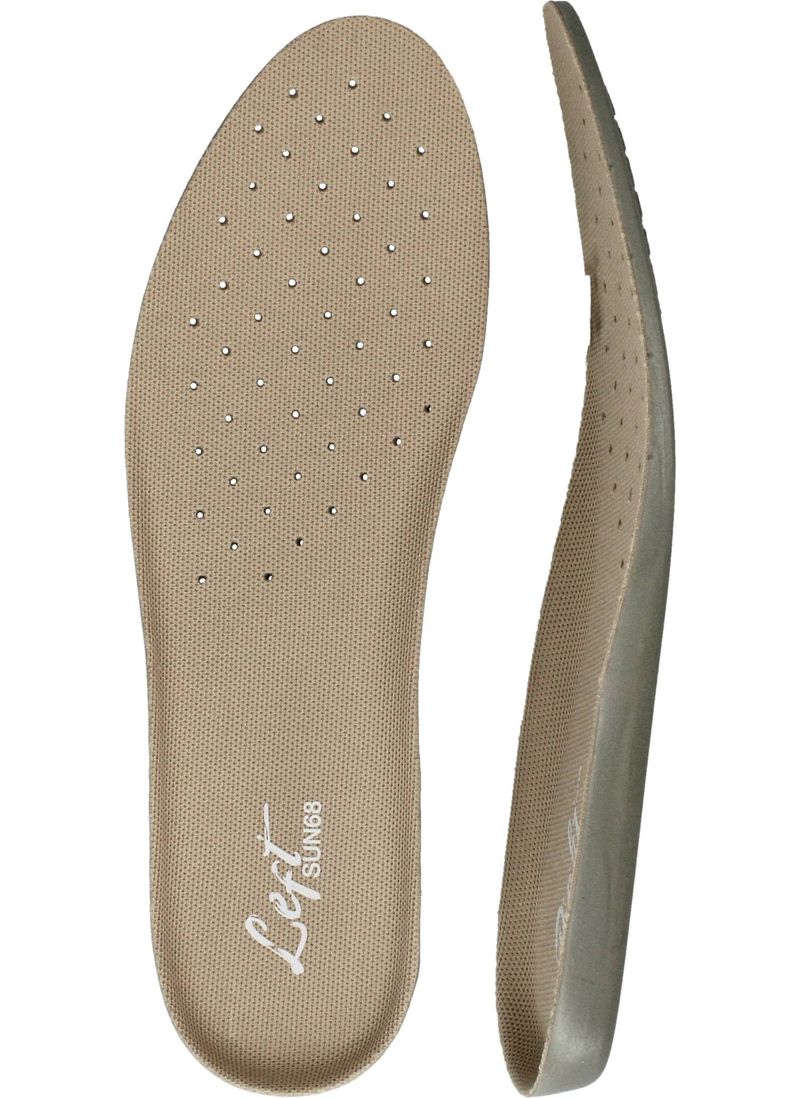 Sun 68 Ally Gold Silver Sneakers Wit Dames