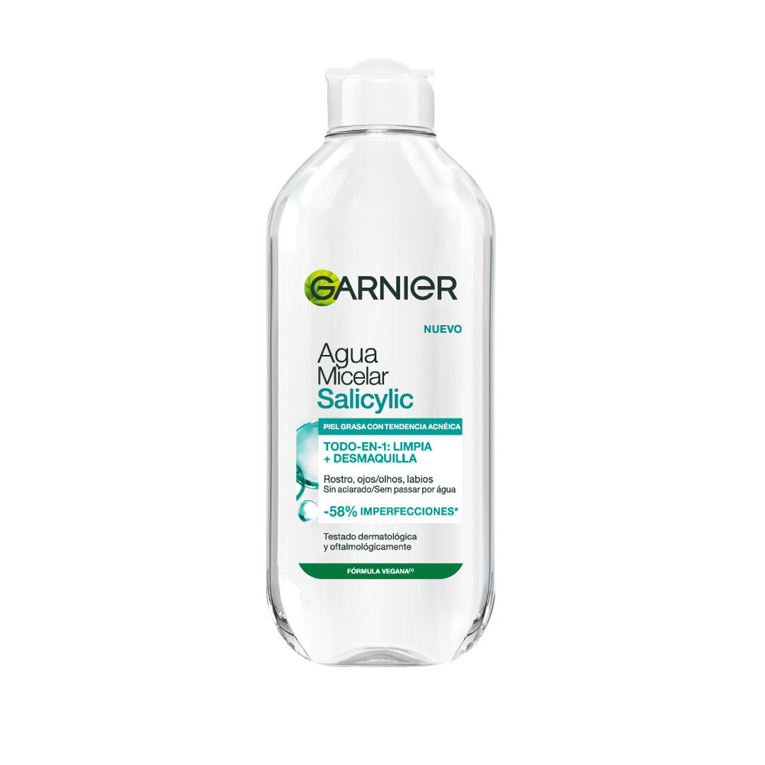 GARNIER  Água Micelar com Ácido Salicílico - 400ml