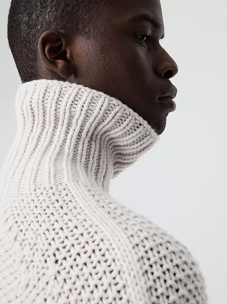 ALPHATAURI Rollkragenpullover FINAR creme
