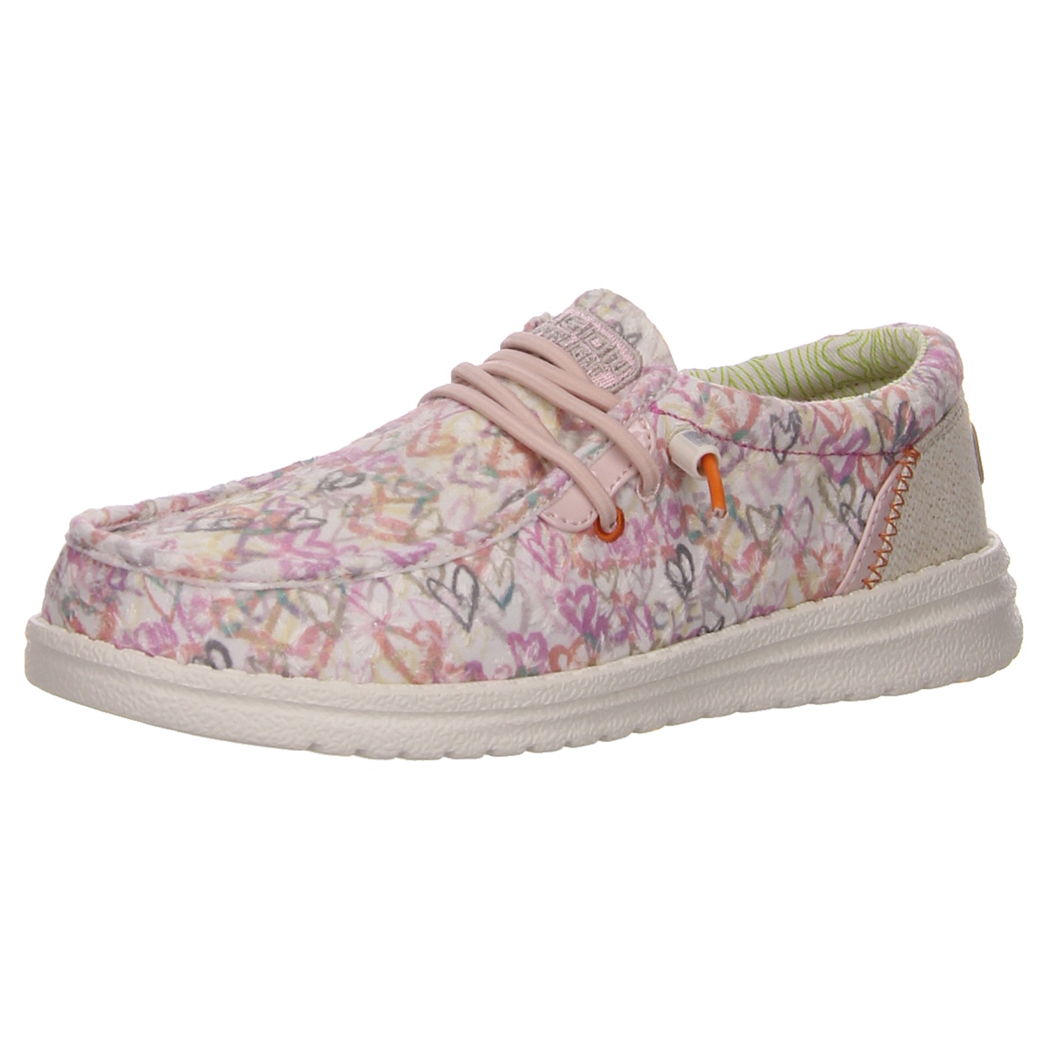 Fusion Sneaker rose weiss/weiss kombi