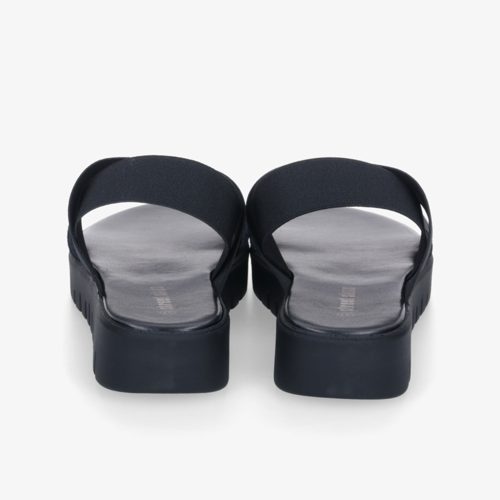 street shoes Damen Plateausandalen schwarz