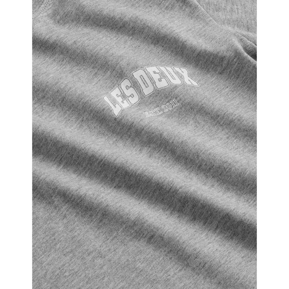 Køb Les Deux Kids Grey Melange Hoop T-Shirt