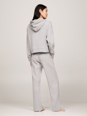 Hilfiger Monotype Waffle Knit Lounge Hoody